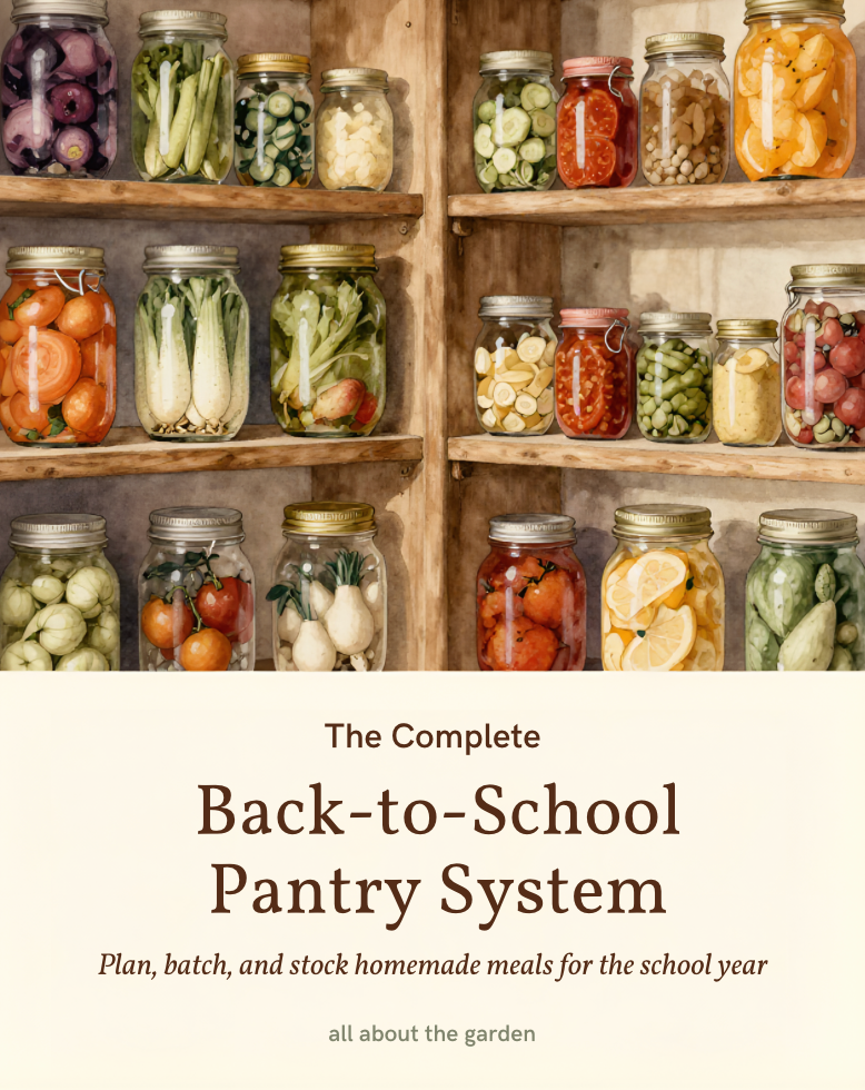 The Complete Back-to-School Pantry System