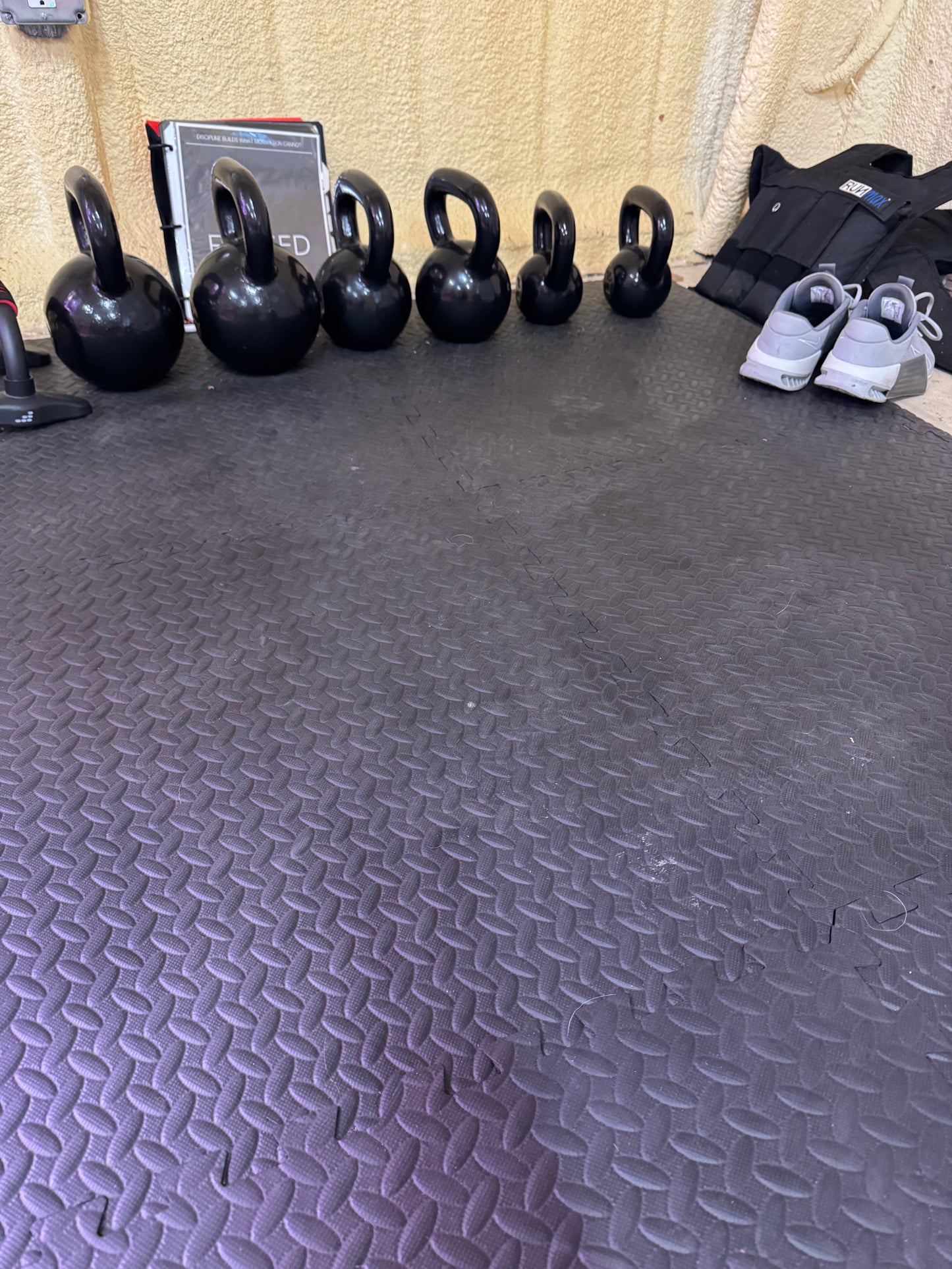 Forged at Home-A structured at-home kettlebell workout system designed to build strength, endurance, and discipline without a gym.