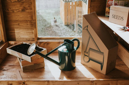 Haws Watering Cans, Bearwood Brook, Green 1-Gallon