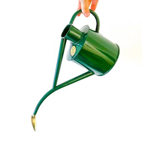 Haws Watering Cans, Rowley Ripple, Green 2-pint