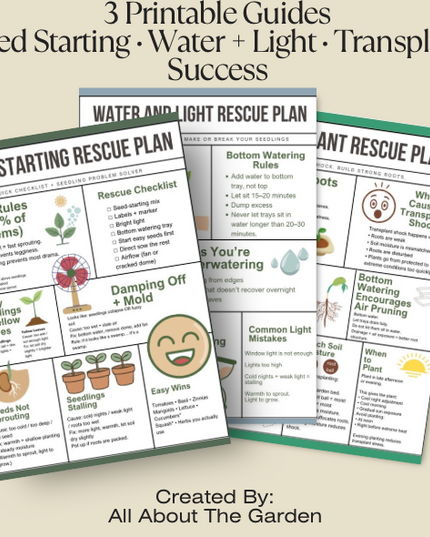 Garden Rescue Bundle — Fix Your Garden Fast