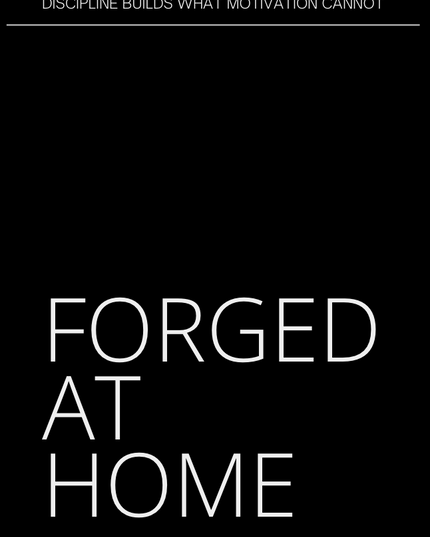 Forged at Home-A structured at-home kettlebell workout system designed to build strength, endurance, and discipline without a gym.
