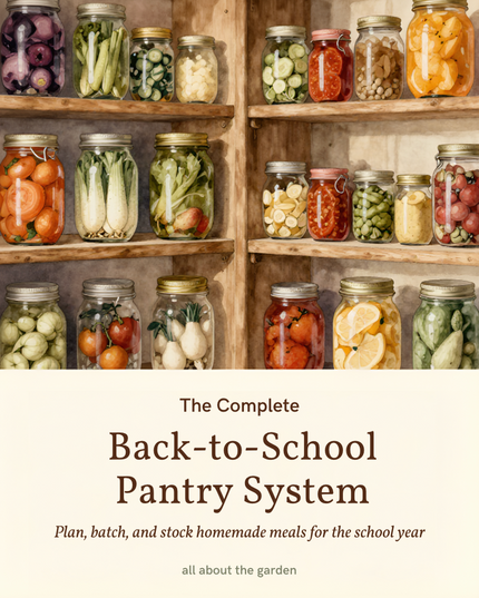 The Complete Back-to-School Pantry System