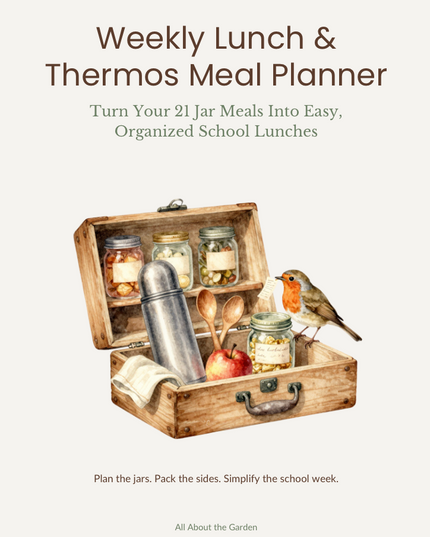 Weekly Lunch & Thermos Meal Planner