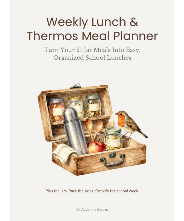 Weekly Lunch & Thermos Meal Planner