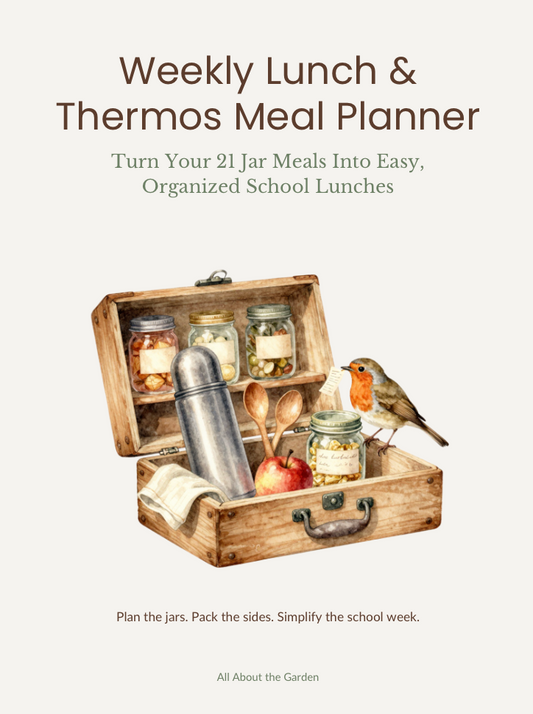 Weekly Lunch & Thermos Meal Planner