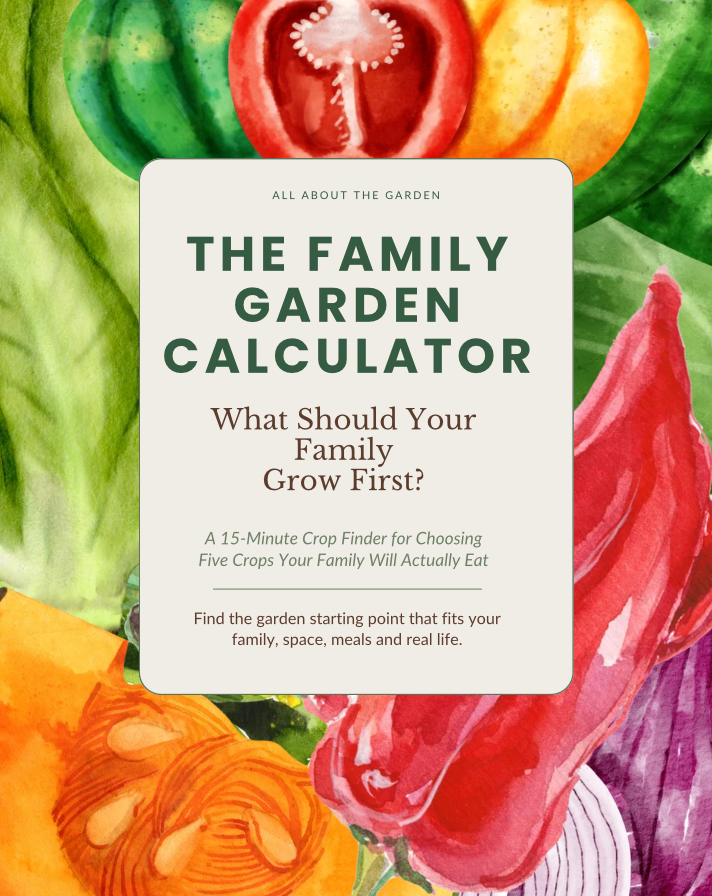 The Family Garden Calculator