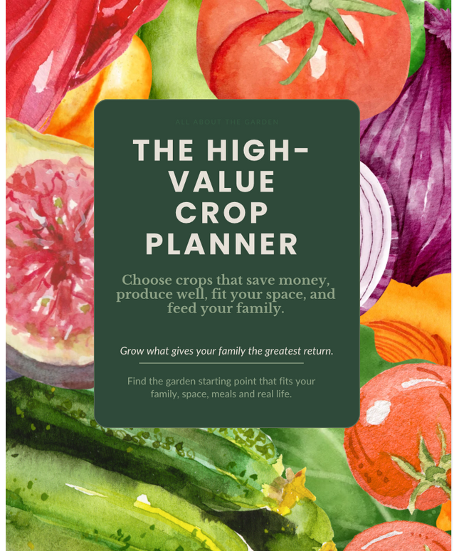 The High-Value Crop Planner