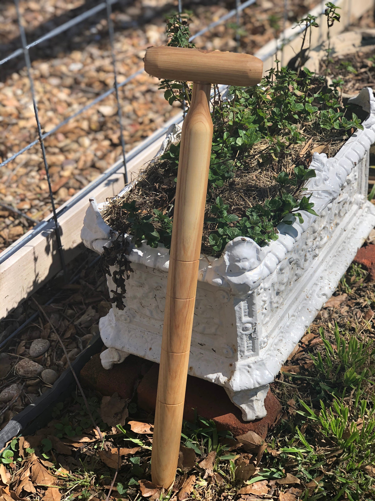 Charles Dowding's Long-Handled Dibber – All About The Garden